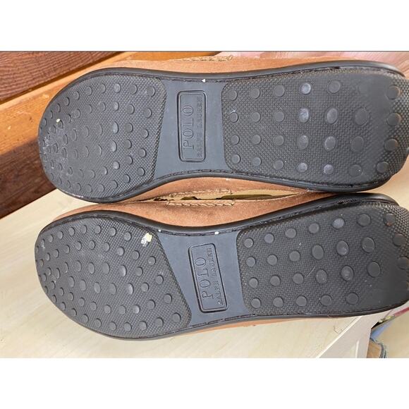 Polo Ralph Lauren Vintage Preppy Classic Leather Roberts Driver Loafers Mens 11 main image 6